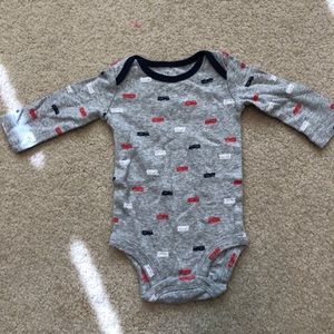 Fire truck onesie